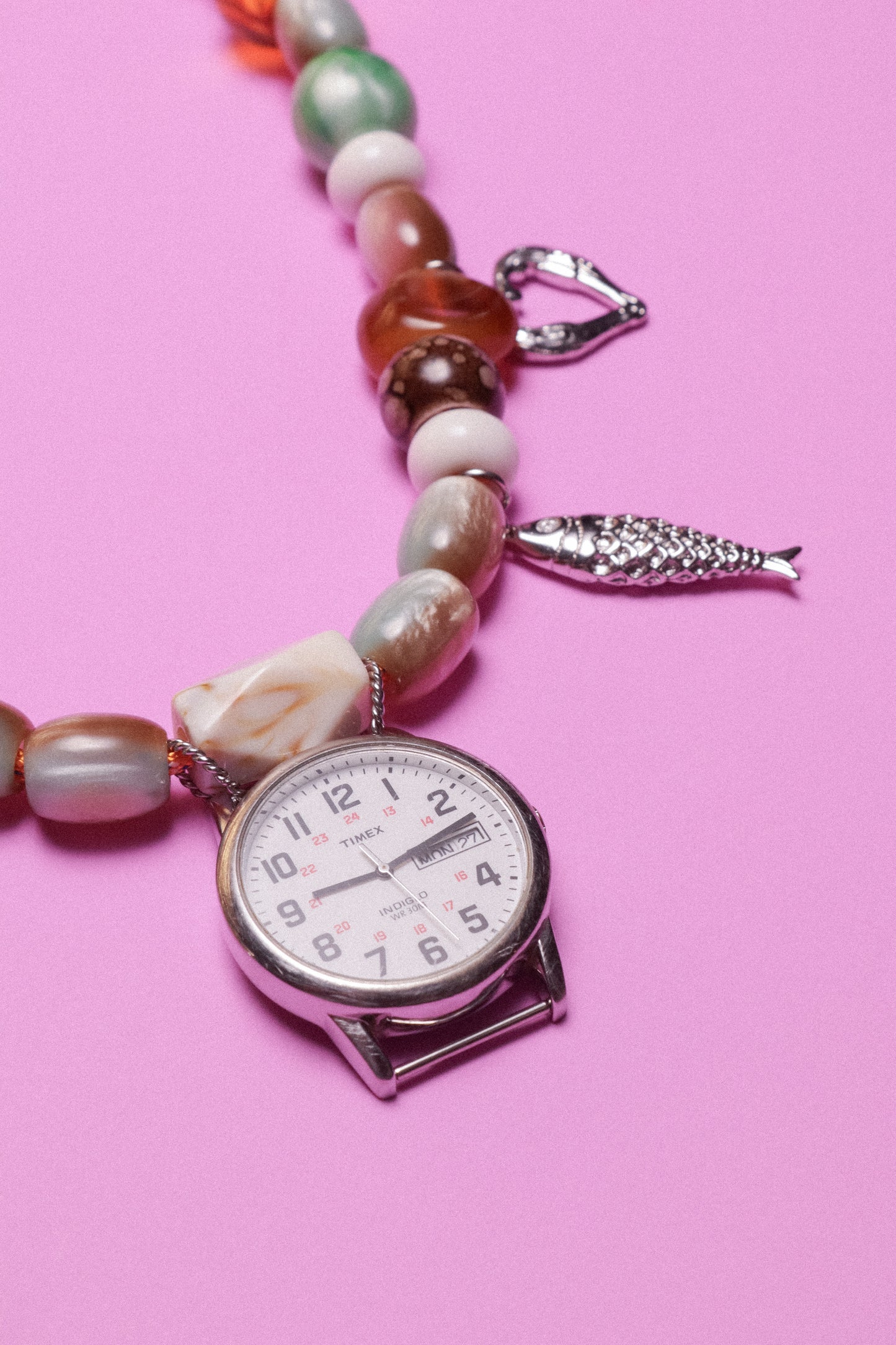 Sandy Toes Paracord Watch Charm Necklace