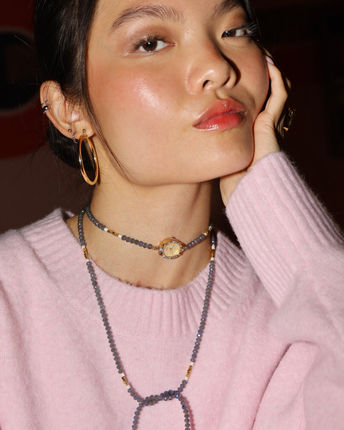 Índigo Watch Lariat