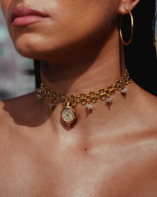 Reina Watch Choker
